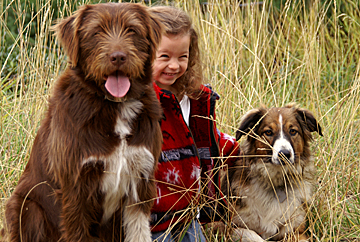 Maggie and dogs