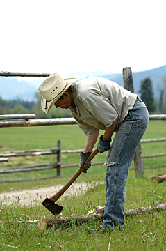 fixing fence