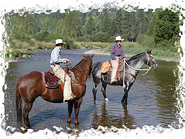Fording the Fisher River
